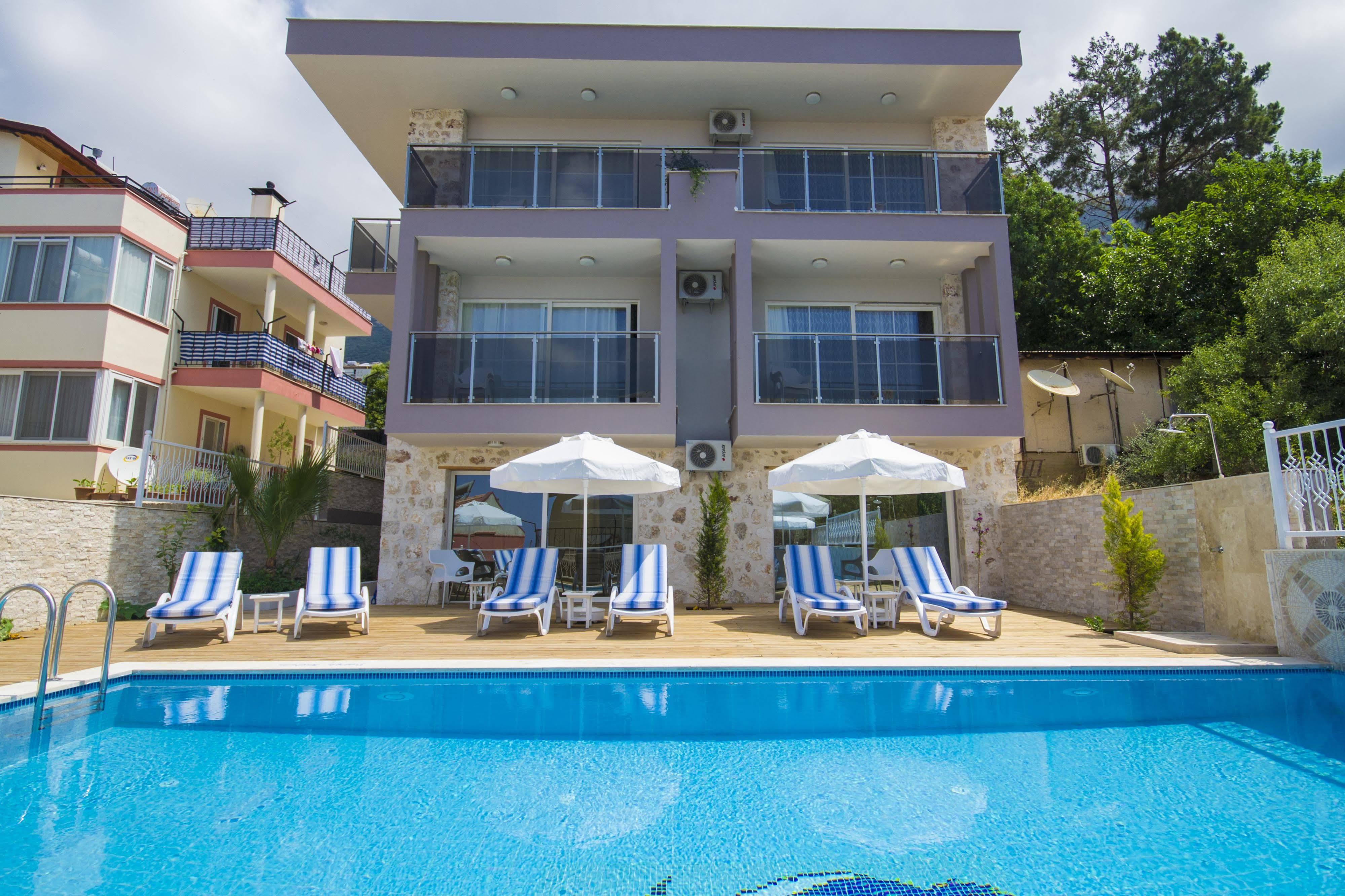 Kelebek Studio Apartments Калкан Экстерьер фото
