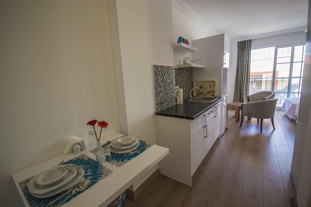 Kelebek Studio Apartments Калкан Экстерьер фото